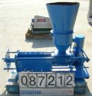 USED: Screw press, carbon steel. Approximate 6