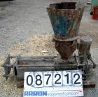 USED: Screw press, carbon steel. Approximate 6
