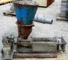 USED: Screw press, carbon steel. Approximate 6