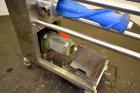 Used Arai Machinery Horizontal Filter Screw Press, Model MM-2, 316 Stainless Steel. Designed for continuous solid-liquid separation filtration. Consists of (1) approximately 6” diameter x 24” long M-...