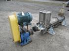 Used Black Clawson /Kadant Tapered Screw Dewatering Press, Model S2302.