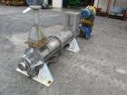 Used- Black Clawson /Kadant Tapered Screw Dewatering Press, Model S2302.