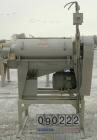 USED: Brown International pulper finisher dewatering separator, model 202, 304 stainless steel. Approximate 16
