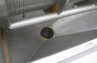 USED: Brown International pulper finisher dewatering separator, model 202, 304 stainless steel. Approximate 16