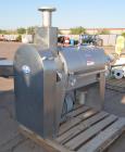 Used Brown International Extractor Finisher De-Watering Separator, Model 2503, Stainless Steel. Input capacity up to 200 gallons per minute depending on product. Approximate 12