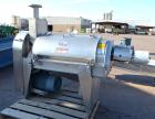 Used Brown International Extractor Finisher De-Watering Separator, Model 2503, Stainless Steel. Input capacity up to 200 gallons per minute depending on product. Approximate 12