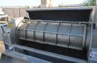 Used Brown International Extractor Finisher De-Watering Separator, Model 2503, Stainless Steel. Input capacity up to 200 gallons per minute depending on product. Approximate 12