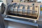 Used Brown International Extractor Finisher De-Watering Separator, Model 2503, Stainless Steel. Input capacity up to 200 gallons per minute depending on product. Approximate 12