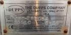 Used Andritz Dupps Wet Slurry Design Screw Press, Model 3016C, 304 Stainless Steel.  30