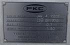 Used FKC Screw Press, Model SHX-600X3500L