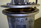 Used Hammerum Tullebolle Screw Press, 135 Liter (35.6 Gallon), 304 Stainless Steel Housing approximate 18