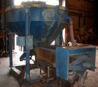 Used Pondorf Screw Press, 304 Stainless Steel. Approximate 12