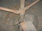 Used Pondorf Screw Press, 304 Stainless Steel. Approximate 12
