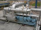 Used Pondorf Screw Press, 304 Stainless Steel. Approximate 12