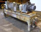 Used Rietz Screw Press Model RSP-10-K2, 304 Stainless steel