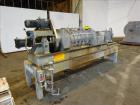 Used Rietz Screw Press Model RSP-10-K2, 304 Stainless steel