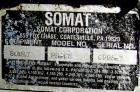 USED: Somat inclined Som-A-Press screw press,304 stainless steel.  Approximate 6