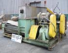 USED: Vetter Triple Screw Press, 316 stainless steel. (3) approximately 14