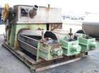 USED: Vetter Triple Screw Press, 316 stainless steel. (3) approximately 14