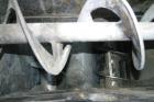 USED: Vetter Triple Screw Press, 316 stainless steel. (3) approximately 14