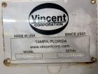 Used Vincent Screw Press  Model CP-4 (150-500 Lbs/Hr Capacity)
