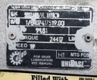 Used Vincent Corporation CP Horizontal Screw Press, Model CP-6, Stainless Steel