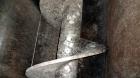 Used Vincent Horizontal Screw Press, Model VP16K2, 304 Stainless Steel. Approximate 16