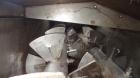 Used Vincent Horizontal Screw Press, Model VP16K2, 304 Stainless Steel. Approximate 16