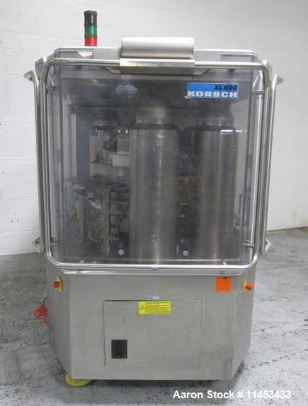 Used- Korsch XL 800 Rotary Tablet Press