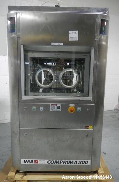 Used- IMA Comprima 300 Rotary Tablet Press