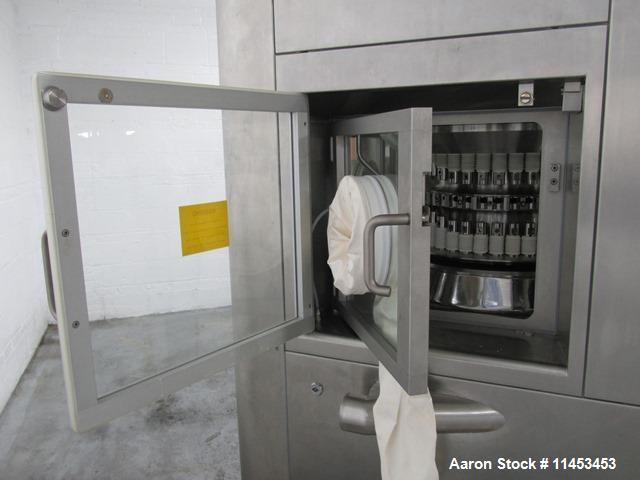 Used Used IMA Comprima 300 rotary tablet press, stainless steel product contact parts, 36 station turret, 5 mm - 16 mm round max tablet diameter, 5 mm - 17 mm oblong tablet size, with CIP nozzles, tu...