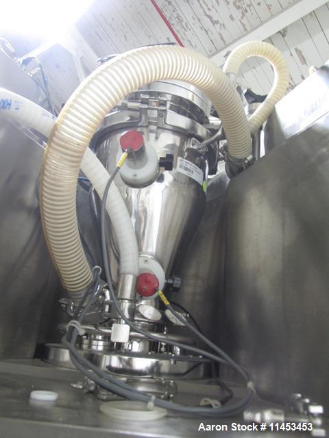 Used Used IMA Comprima 300 rotary tablet press, stainless steel product contact parts, 36 station turret, 5 mm - 16 mm round max tablet diameter, 5 mm - 17 mm oblong tablet size, with CIP nozzles, tu...