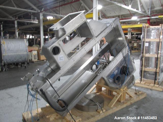 Used Used IMA Comprima 300 rotary tablet press, stainless steel product contact parts, 36 station turret, 5 mm - 16 mm round max tablet diameter, 5 mm - 17 mm oblong tablet size, with CIP nozzles, tu...