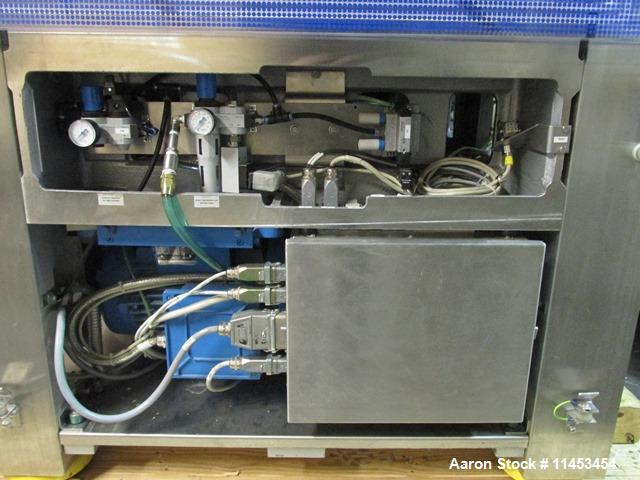 Used Used Fette 2090i WiP rotary tablet press, 36 station, 100 Kn pre-compression, 100 Kn main compression, single sided, keyed upper punch guides, 16 mm max tablet diameter, 18 mm max depth of fill,...