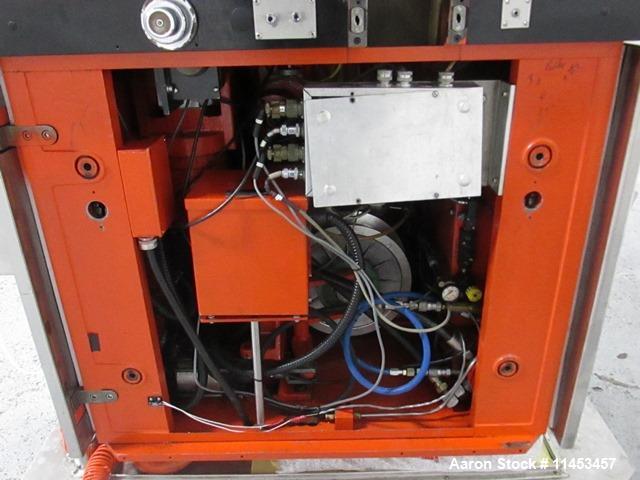 Used Used Manesty Rotapress MK IIA rotary tablet press, 61 station, double sided, with pre-compression, 6.5 tons compression, 7/16" max tablet diameter, 11/16" max depth of fill, with feed hoppers an...