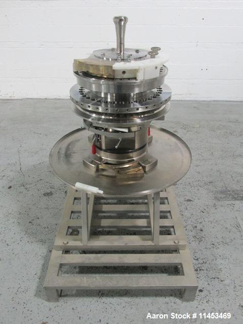 Used-One (1) used 36 station Fette turret for model 2090I press, 16 mm max tablet diameter, 18 mm max depth of fill.