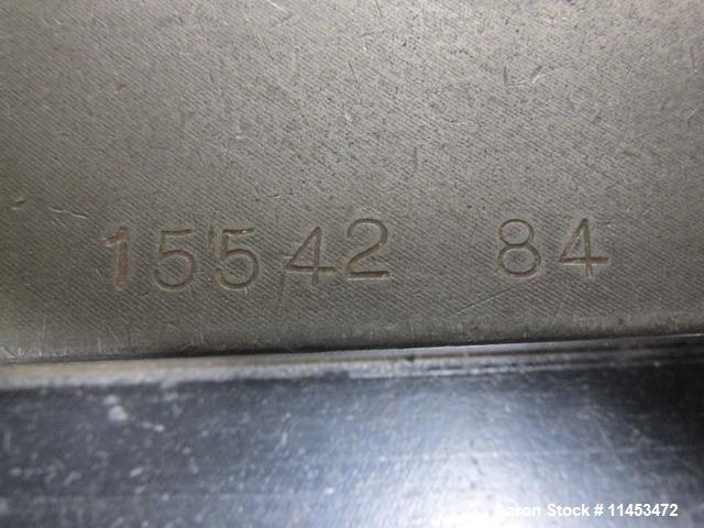 Used One (1) used Manesty Rotapress MK IIA rotary tablet press, 61 station, double sided, with pre-compression, 6.5 tons compression, keyed upper punches, 7/16" max tablet diameter, 11/16" max depth ...