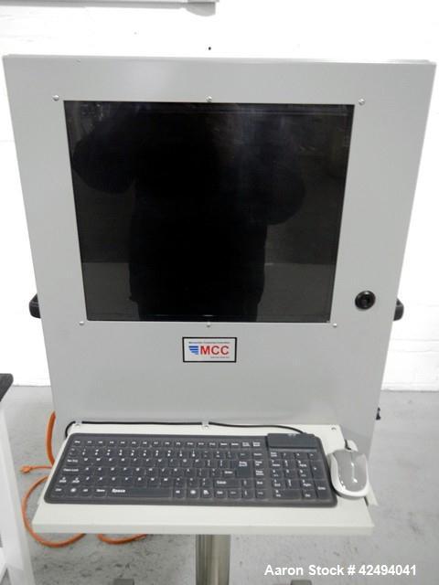 Used Riva Piccola B-C rotary tablet press, 10 station, 50 Kn compression pressure, keyed upper punch guides, 16 mm max tablet diameter, 19 mm max depth of fill, force feeder, rated up to 60,000 table...