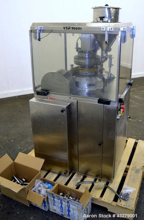 Used- CapPlus (CPT) 12 Station Rotary Tablet Press