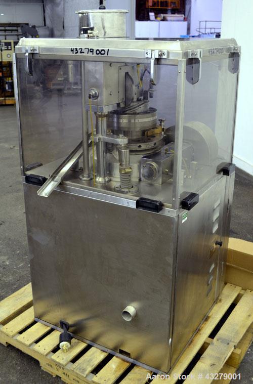 Used- CapPlus (CPT) 12 Station Rotary Tablet Press