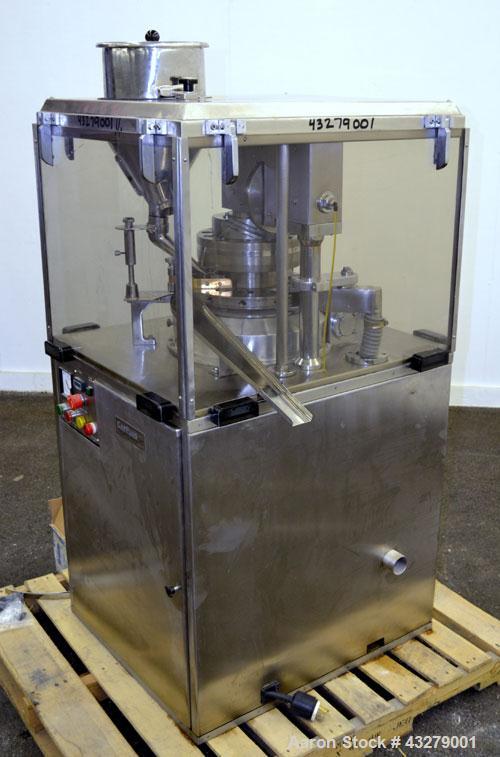 Used- CapPlus (CPT) 12 Station Rotary Tablet Press