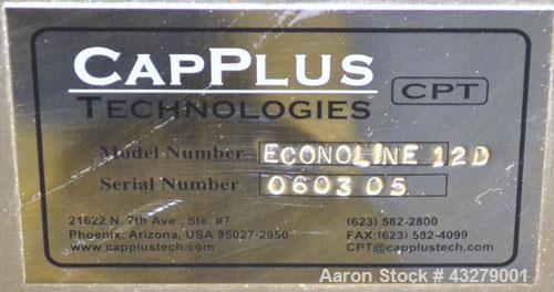 Used CapPlus (CPT) 12 Station Rotary Tablet Press