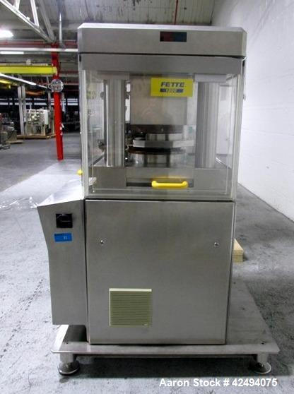 Used- Fette Rotary 24 Station Tablet Press, Model 1200.