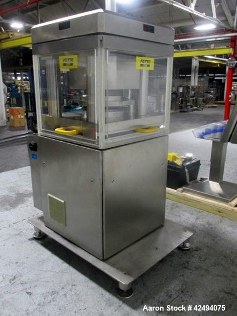 Used Fette Rotary 24 Station Tablet Press, Model 1200.