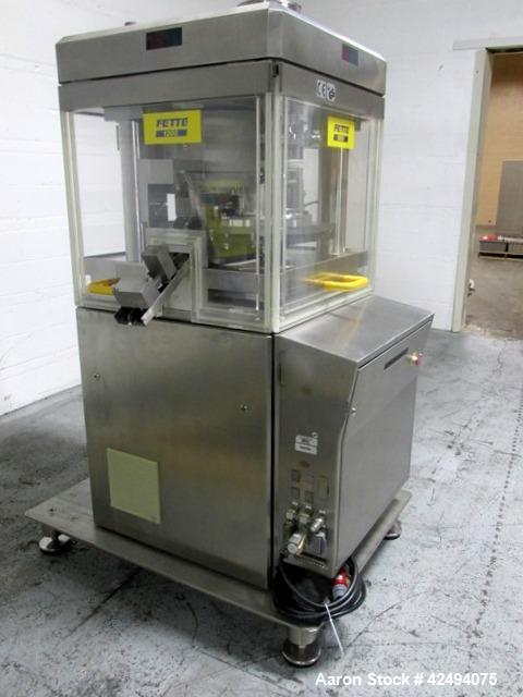 Used Fette Rotary 24 Station Tablet Press, Model 1200.