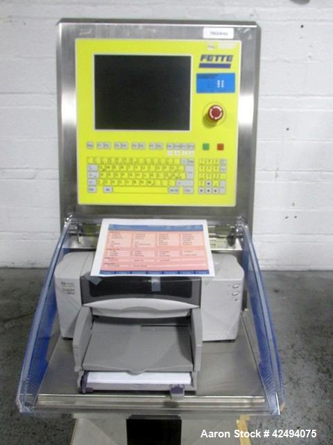 Used- Fette Rotary 24 Station Tablet Press, Model 1200.