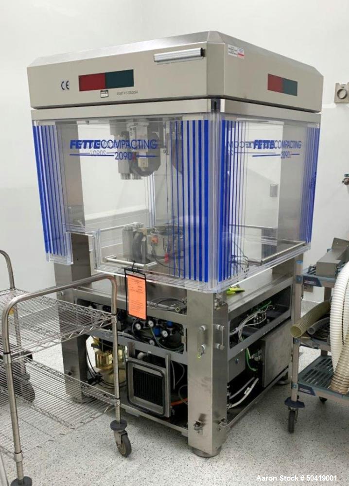 Used Fette Model 2090i Tablet Press.