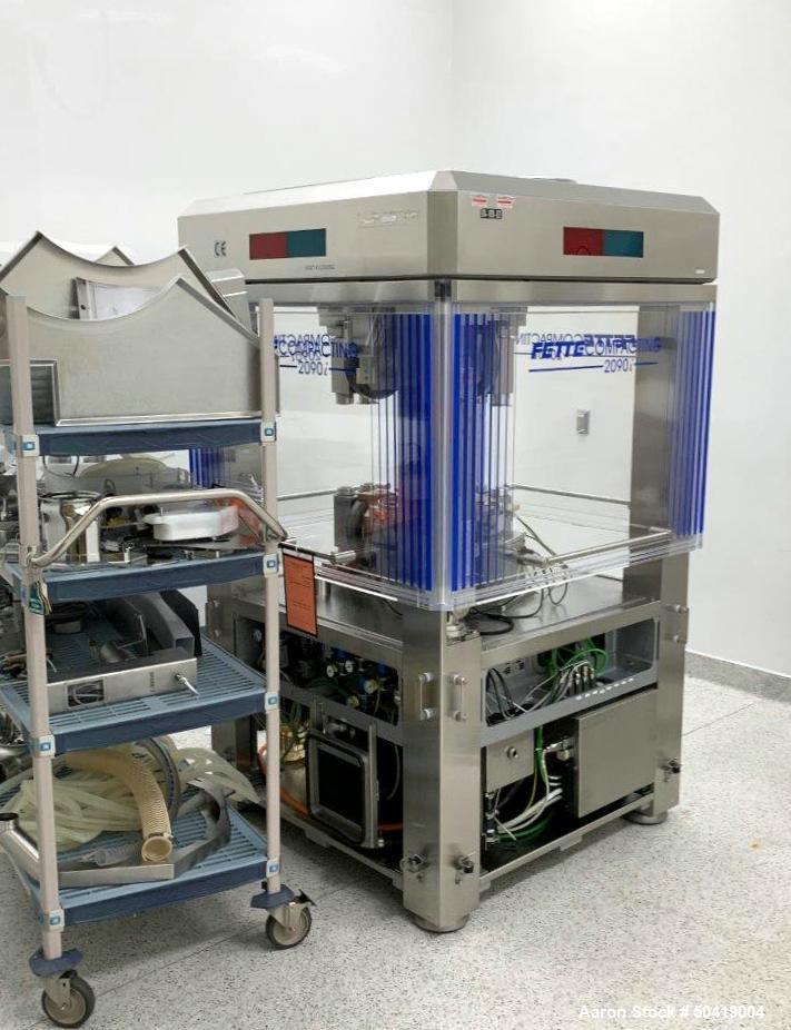Used Fette Model 2090i Tablet Press.