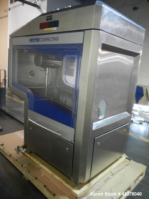 Used Fette Rotary Tablet Press, Model 3090I WIP and Containment