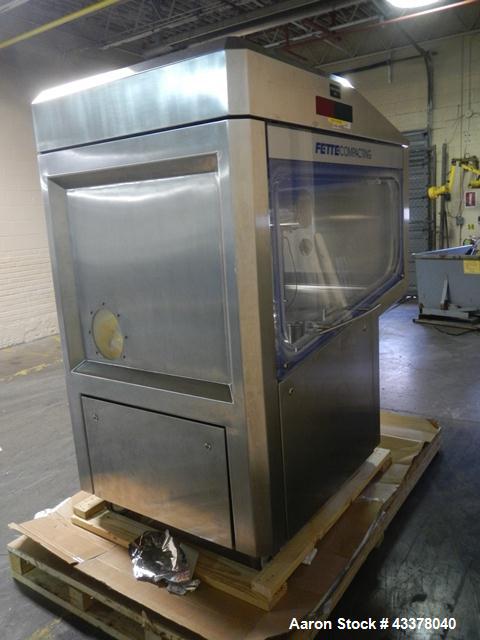 Used Fette Rotary Tablet Press, Model 3090I WIP and Containment